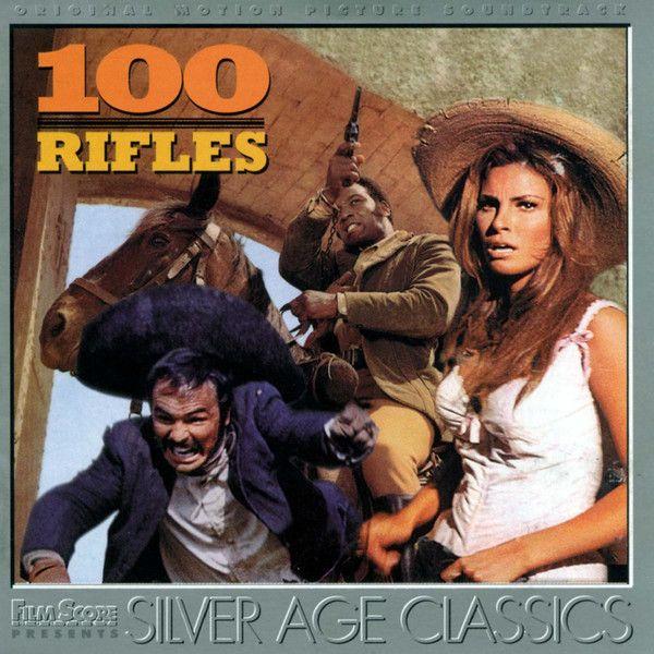 Portada de Álbum "100 Rifles", de Jerry Goldsmith