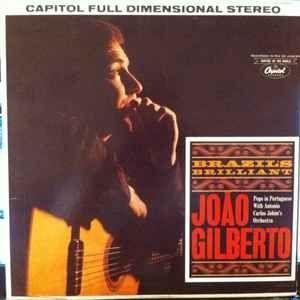 Capa do Álbum "Brazil's Brilliant", de João Gilberto