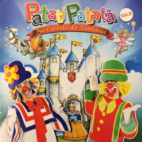 Capa do Álbum "No Castelo da Fantasia", de Patati Patatá