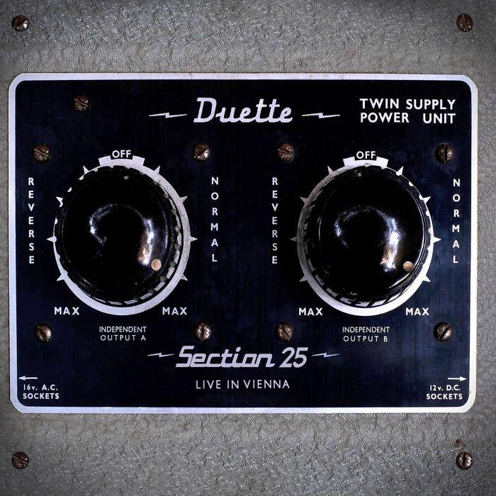 Portada de Álbum "Duette (Live In Vienna)", de Section 25