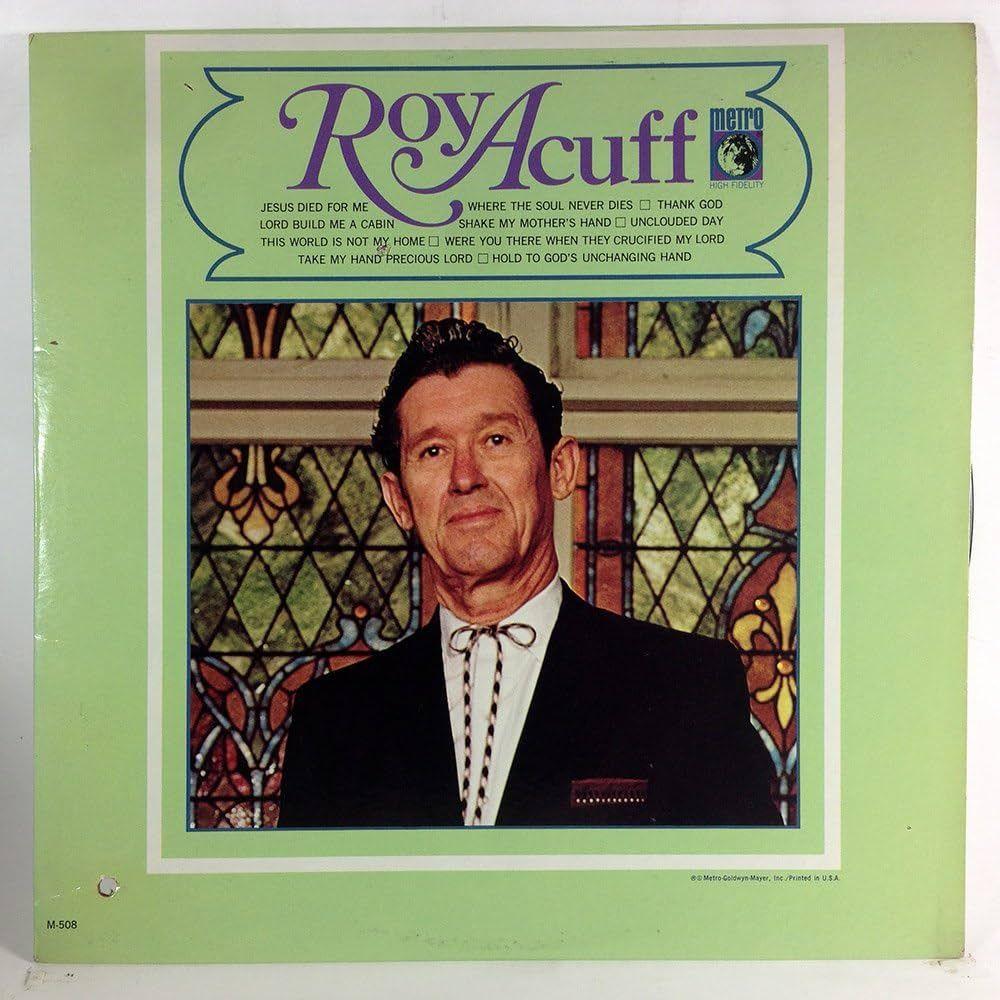 Portada de Álbum "Roy Acuff And The Smokey Mountain Boys", de Roy Acuff