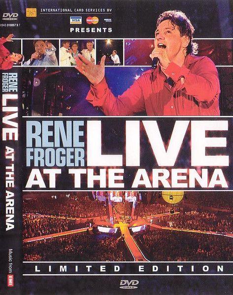 Portada de Álbum "Live At The Arena", de Rene Froger