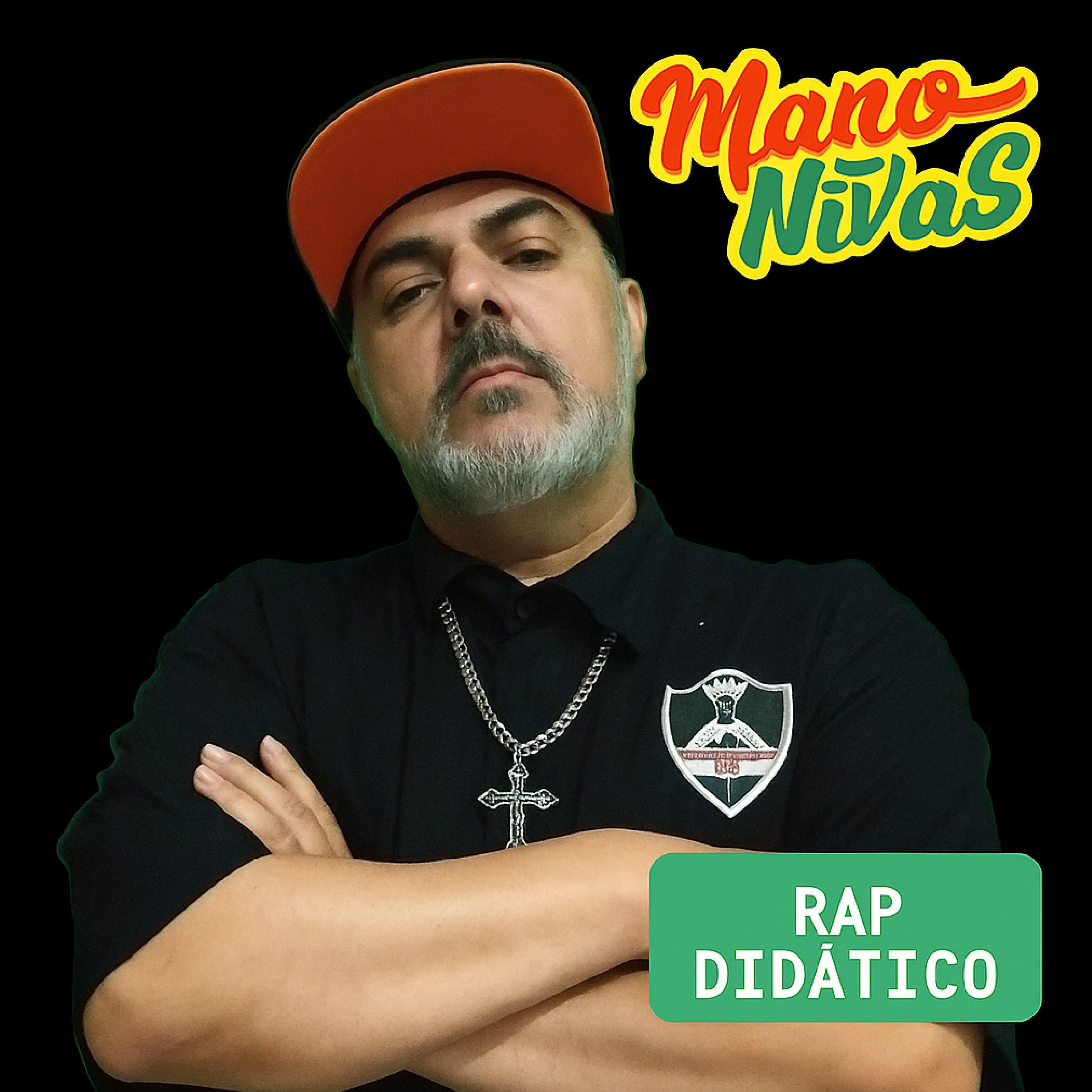 Capa do Álbum "Rap Didático volume 2", de Mano Nivas