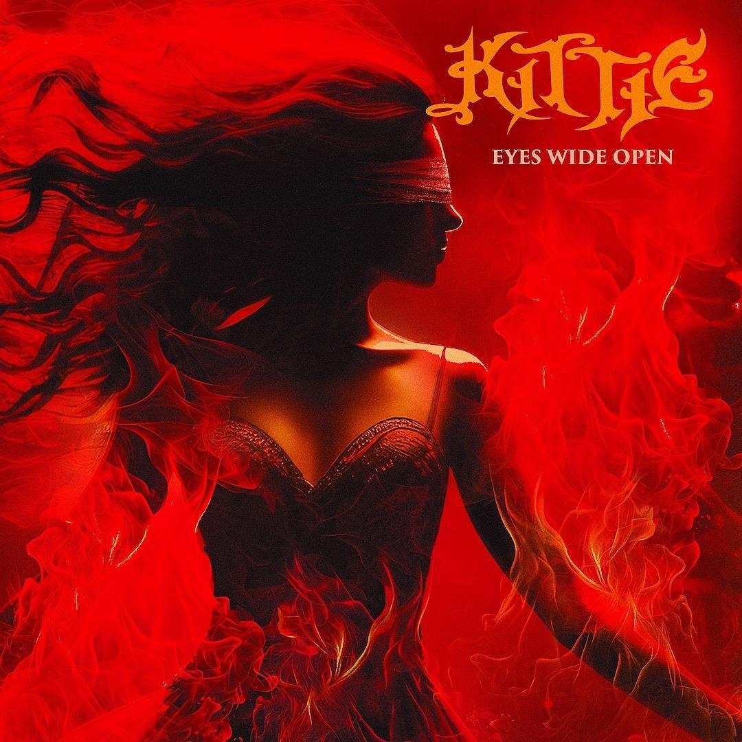 Portada de Sencillo/EP "Eyes Wide Open", de Kittie