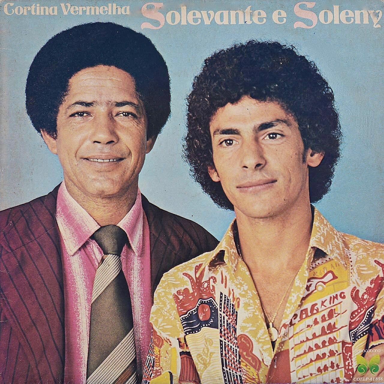 Portada de Álbum "Cortina Vermelha", de Solevante e Soleny