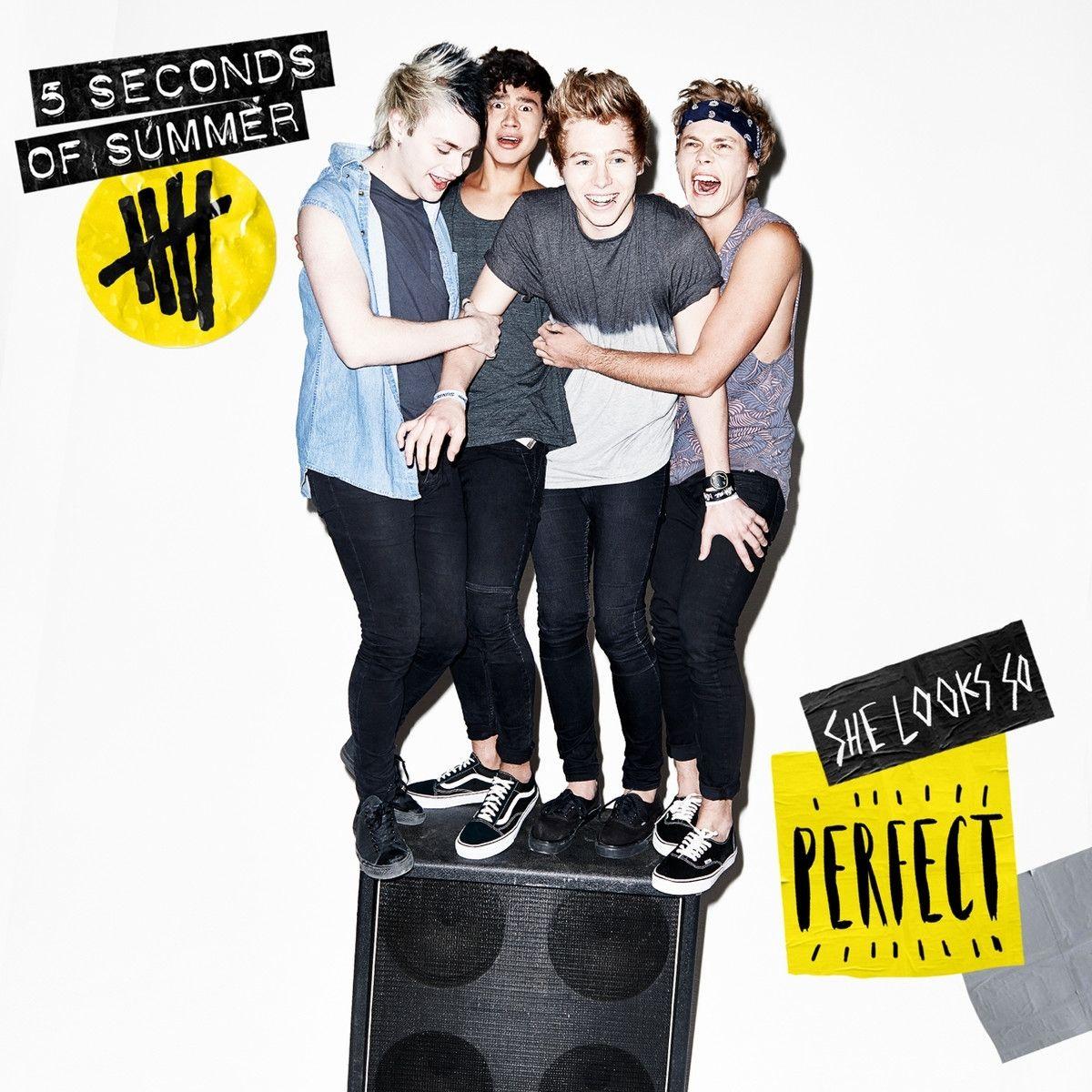 Portada de Sencillo/EP "She Looks So Perfect ", de 5 Seconds of Summer