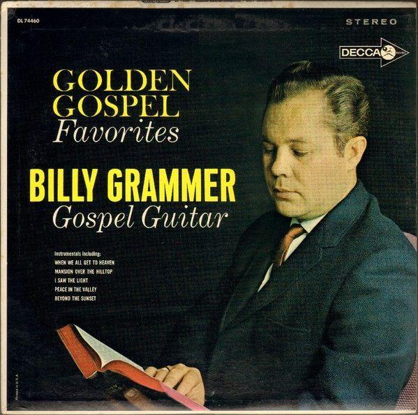 Portada de Álbum "Golden Gospel Favorites", de Billy Grammer