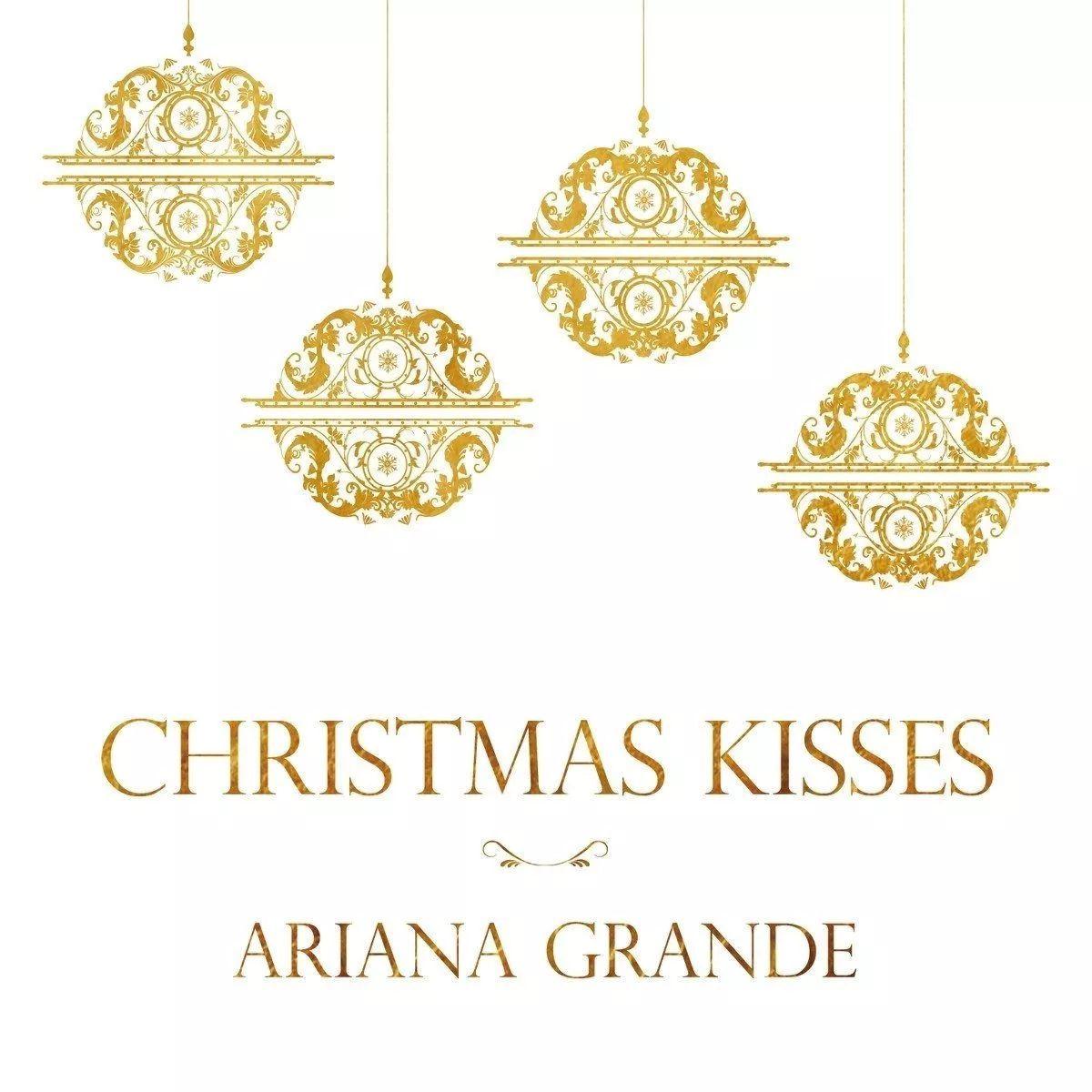 Portada de Sencillo/EP "Christmas Kisses", de Ariana Grande
