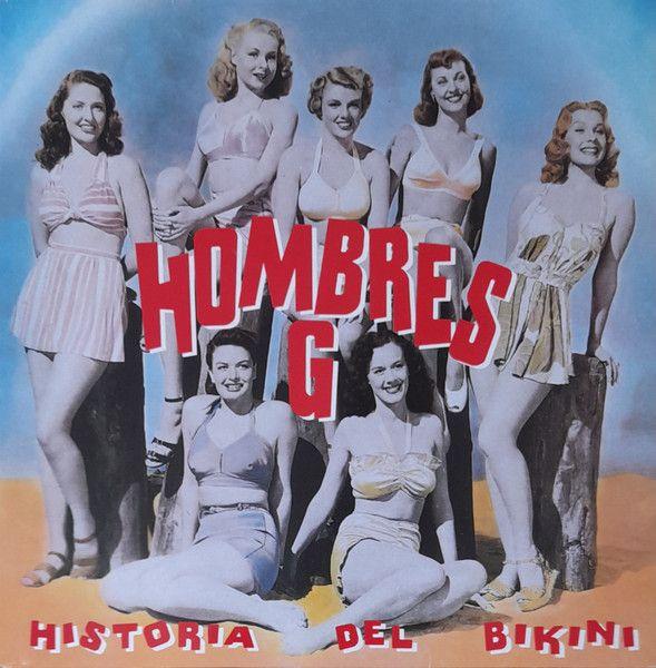Portada de Álbum "História del Bikini", de Hombres G