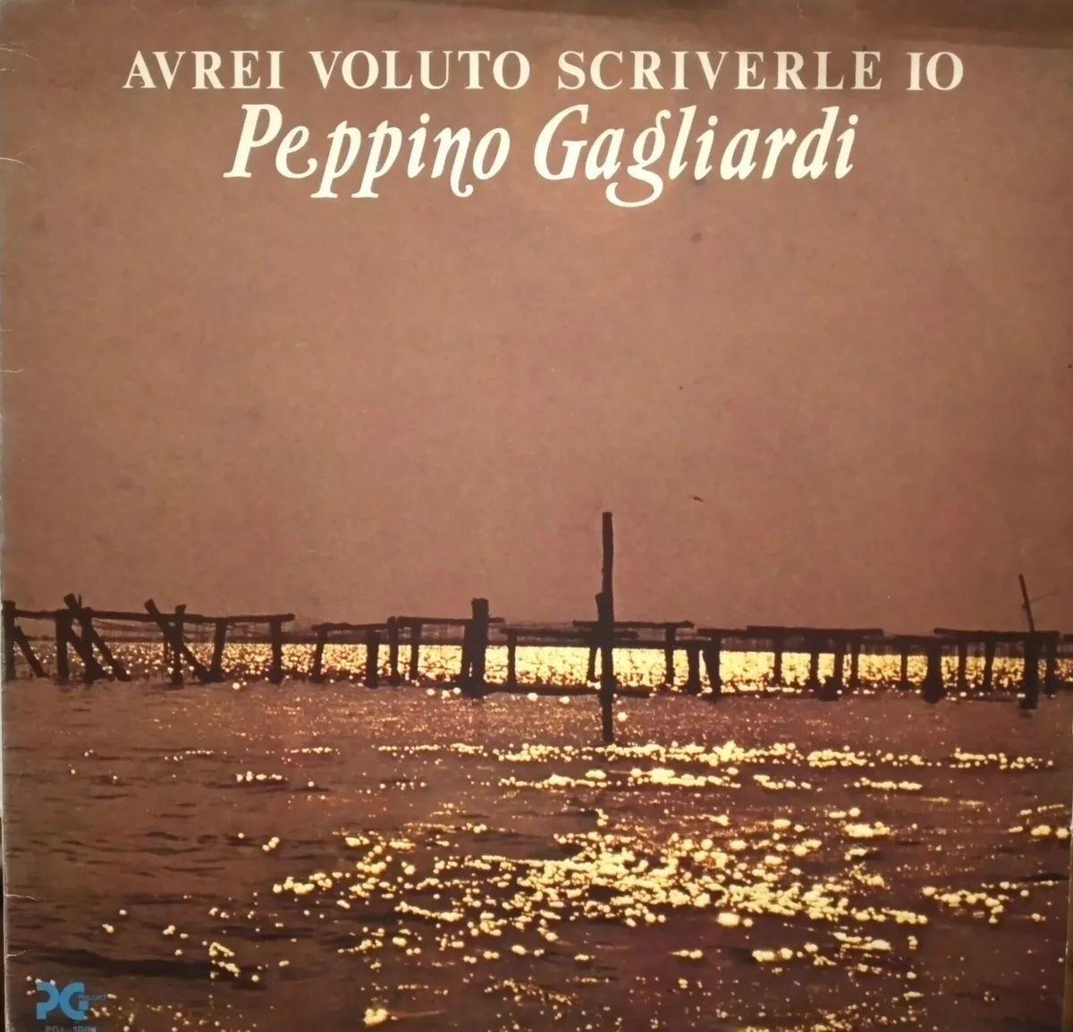 Album cover of "Avrei Voluto Scriverle Io" by Peppino Gagliardi