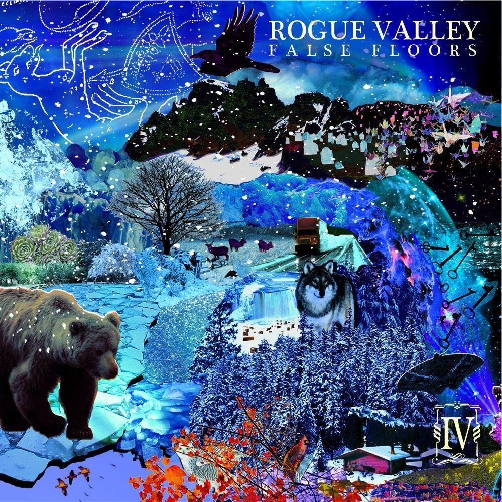 Capa do Álbum "False Floors", de Rogue Valley