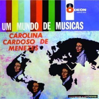 Portada de Álbum "Um Mundo de Musicas", de Carolina Cardoso de Menezes