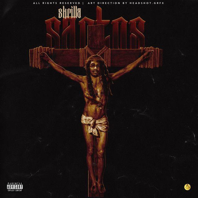Portada de Álbum "Santos", de Skrilla