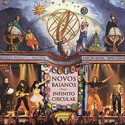 Portada de Álbum "Infinito Circular", de Novos Baianos