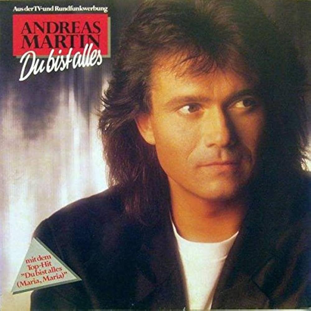 Portada de Álbum "Du Bist Alles", de Andreas Martin