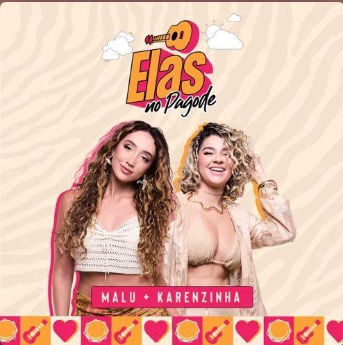 Portada de Álbum "Elas No Pagode (part. Karenzinha)", de MaLu (Pagode)