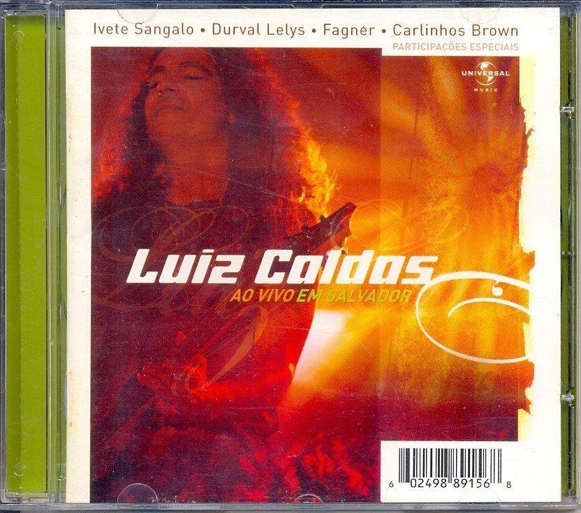 Portada de Álbum "Ao Vivo em Salvador", de Luiz Caldas