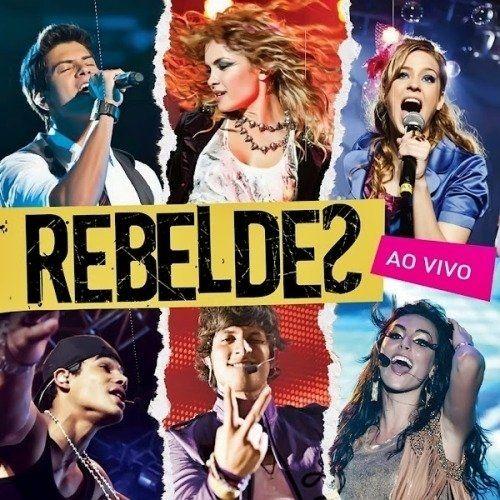 Portada de Álbum "Ao Vivo", de Rebeldes