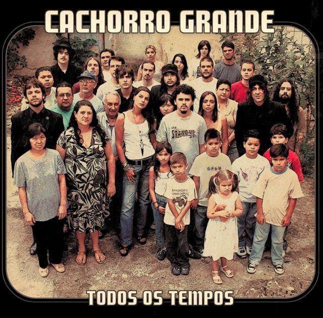 Album cover of "Todos os tempos" by Cachorro Grande