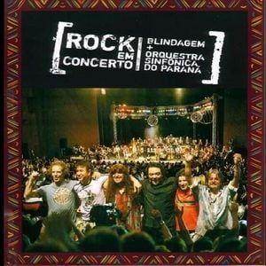 Portada de Álbum "Rock Em Concerto", de Banda Blindagem