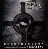 Capa do Single/EP "Resurrection", de Fear Factory