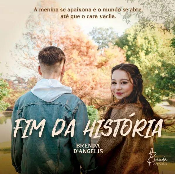 Portada de Sencillo/EP "Fim da Historia", de Brenda D'Angelis