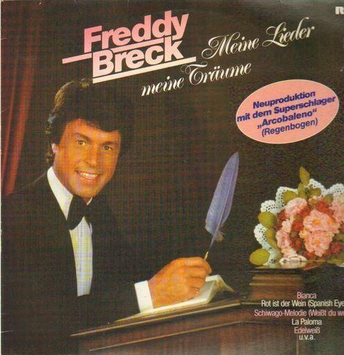 Capa do Álbum "Meine Lieder - Meine Träume", de Freddy Breck