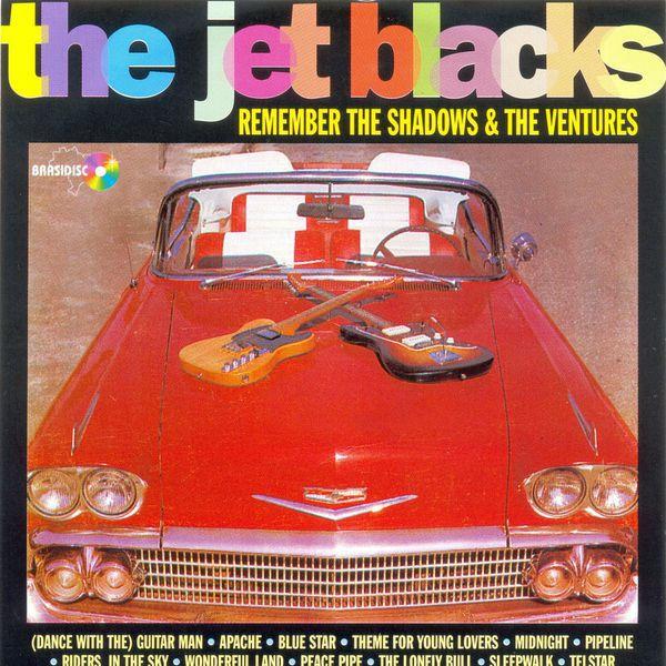 Capa do Álbum "Remember The Shadows & The Ventures", de The Jet Black's