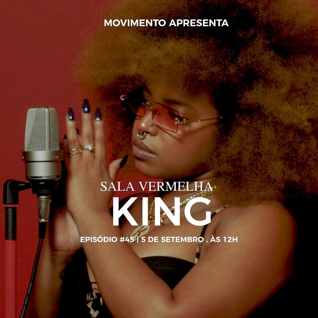 Portada de Sencillo/EP "SALA VERMELHA #45 - King Saints (part. MOVIMENTO e Los Brasileros)", de King Saints