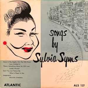 Portada de Álbum "Songs By Sylvia Syms", de Sylvia Syms