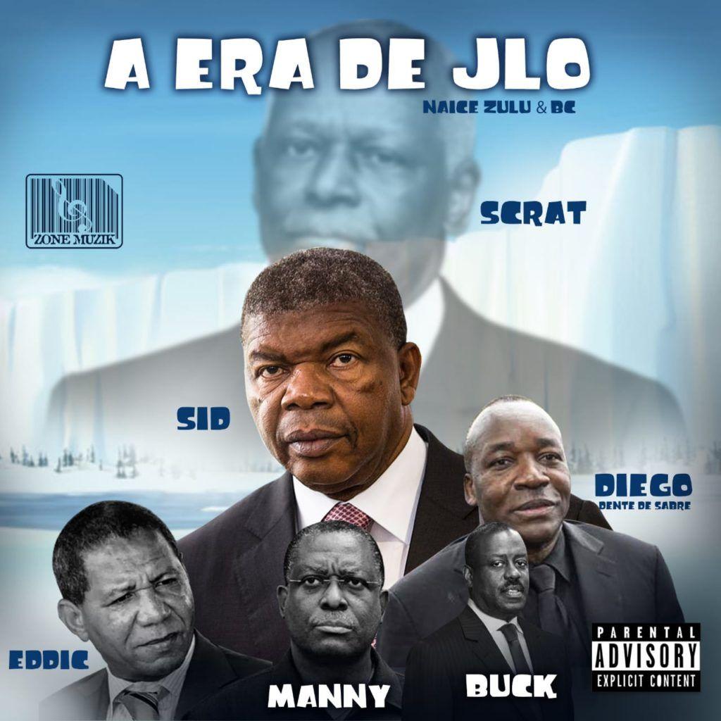 Portada de Álbum "A Era do JLO", de Naice Zulu e BC