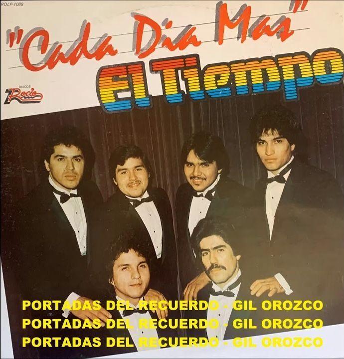 Portada de Álbum "Cada Dia Mas", de Grupo El Tiempo