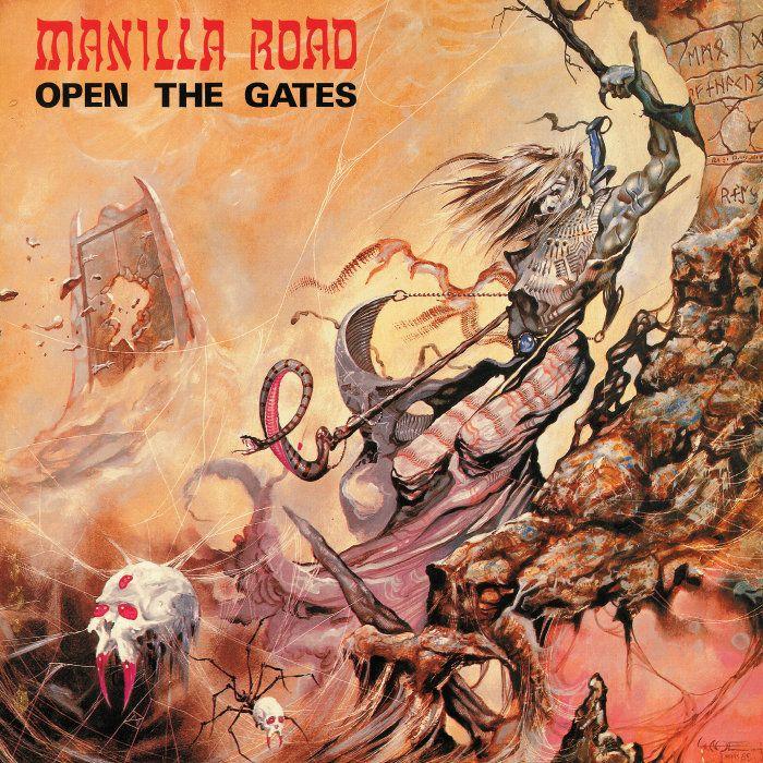 Portada de Álbum "Open The Gates", de Manilla Road