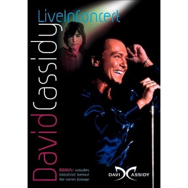Capa do Álbum "Live In Concert", de David Cassidy