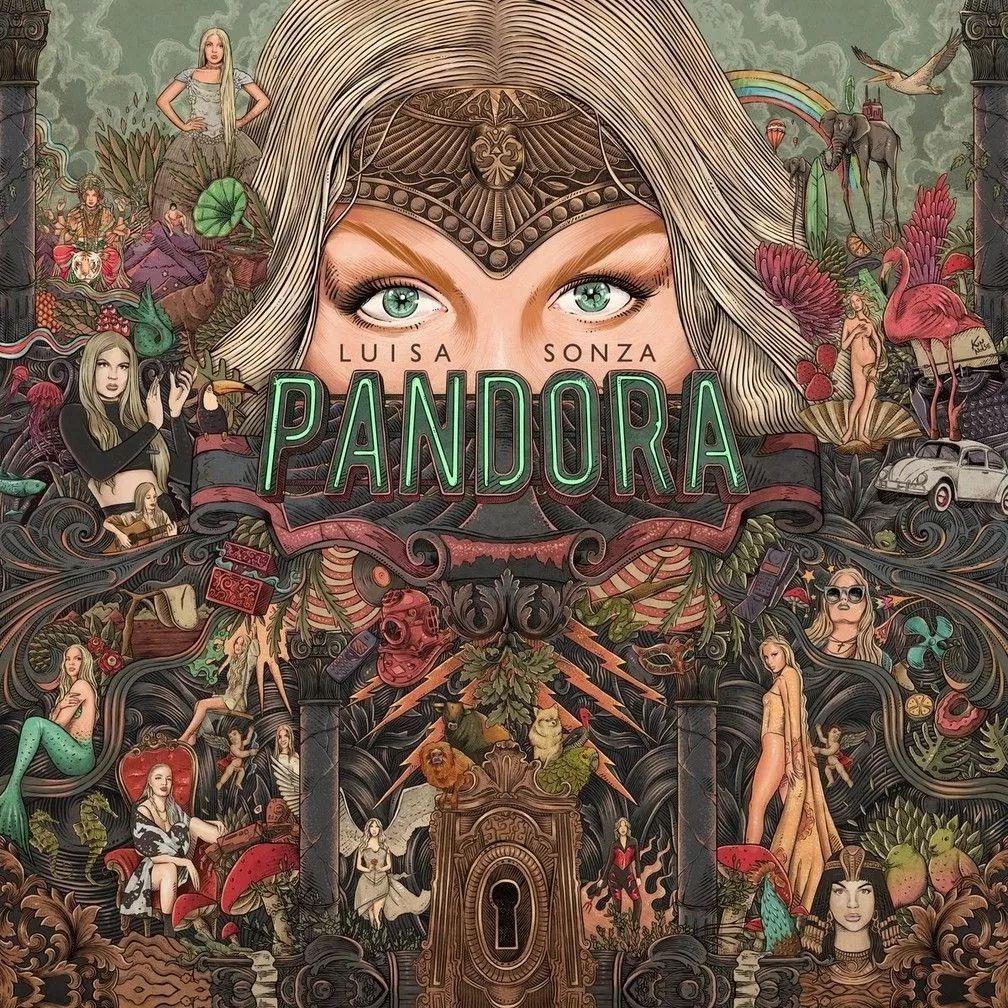 Capa do Álbum "Pandora", de Luísa Sonza