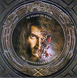 Portada de Álbum "Ten Years In Rage", de Rage