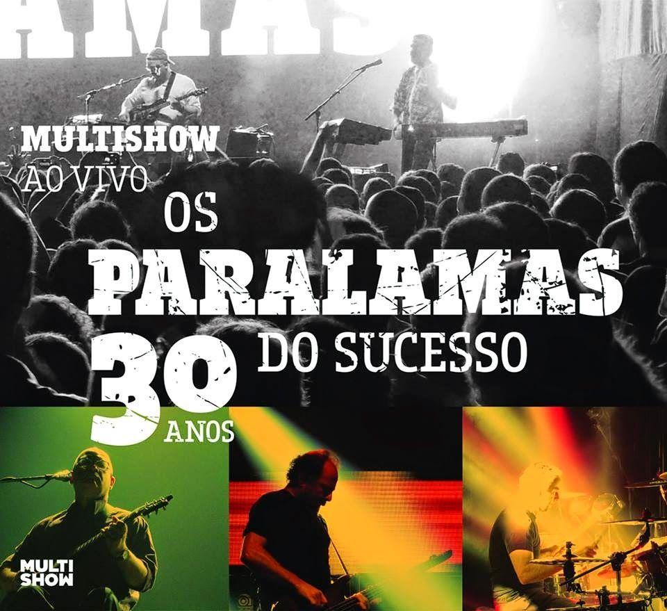 Capa do Álbum "Multishow 30 Anos (Ao Vivo)", de Os Paralamas do Sucesso