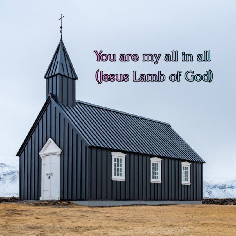 Portada de Sencillo/EP "You are my all in all (Jesus Lamb of God)", de Labverse Music