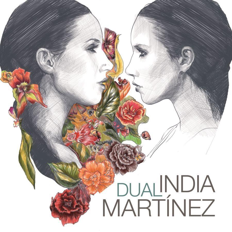 Portada de Álbum "Dual", de India Martinez