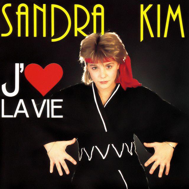 Portada de Álbum "J'aime La Vie", de Sandra Kim