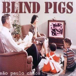 Portada de Álbum "São Paulo Chaos", de Porcos Cegos