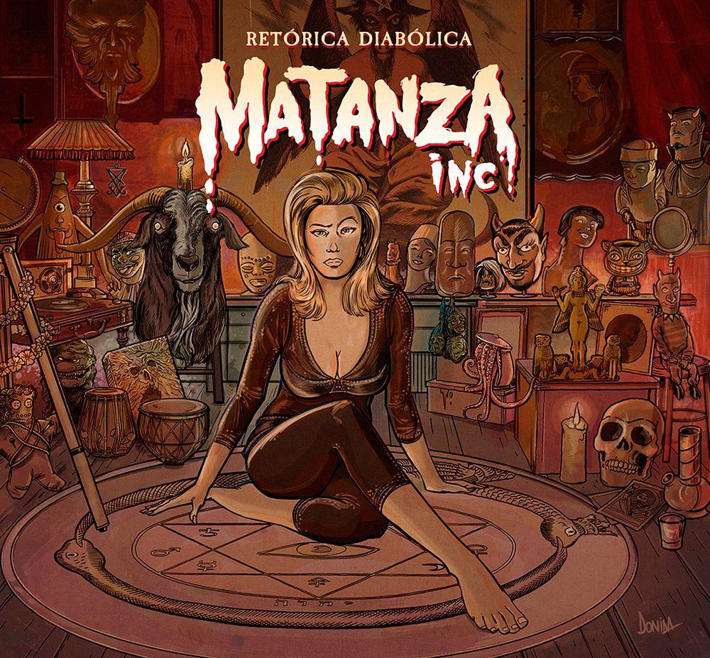 Capa do Álbum "Retórica Diabólica", de Matanza Inc
