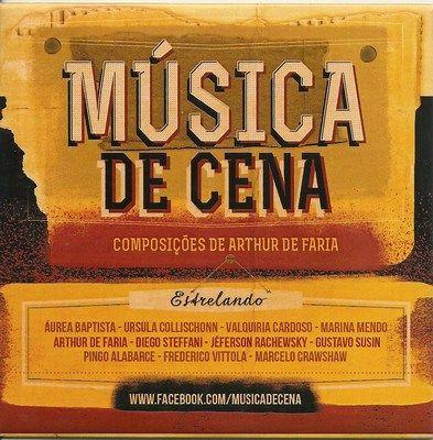 Portada de Álbum "Música de Cena", de Arthur de Faria