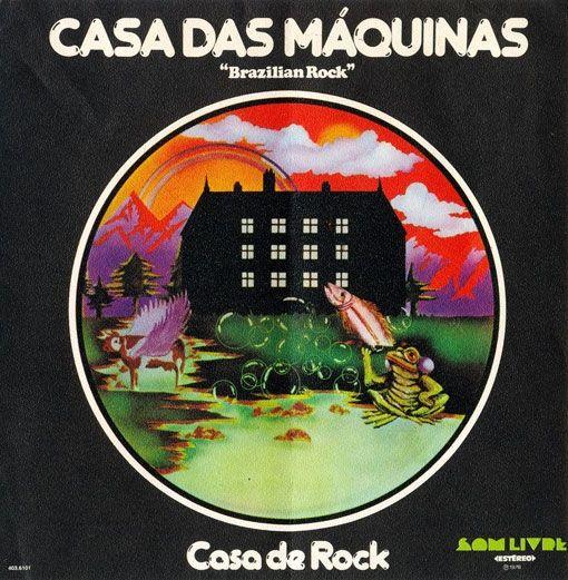 Portada de Álbum "casa de rock ", de Casa das Máquinas