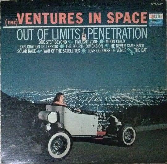 Portada de Álbum "(The) Ventures In Space", de The Ventures