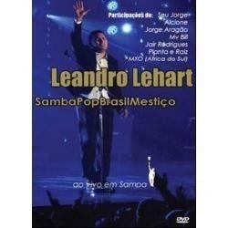 Portada de Álbum "SambaPopBrasilMestiço Ao Vivo", de Leandro Lehart