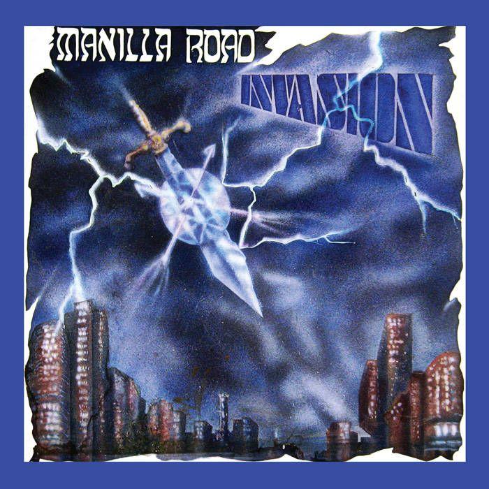 Portada de Sencillo/EP "Invasion", de Manilla Road