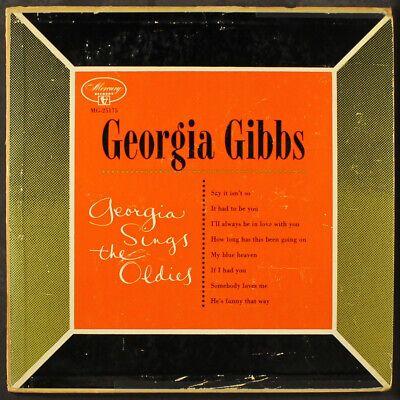 Capa do Álbum "Georgia Sings The Oldies", de Georgia Gibbs