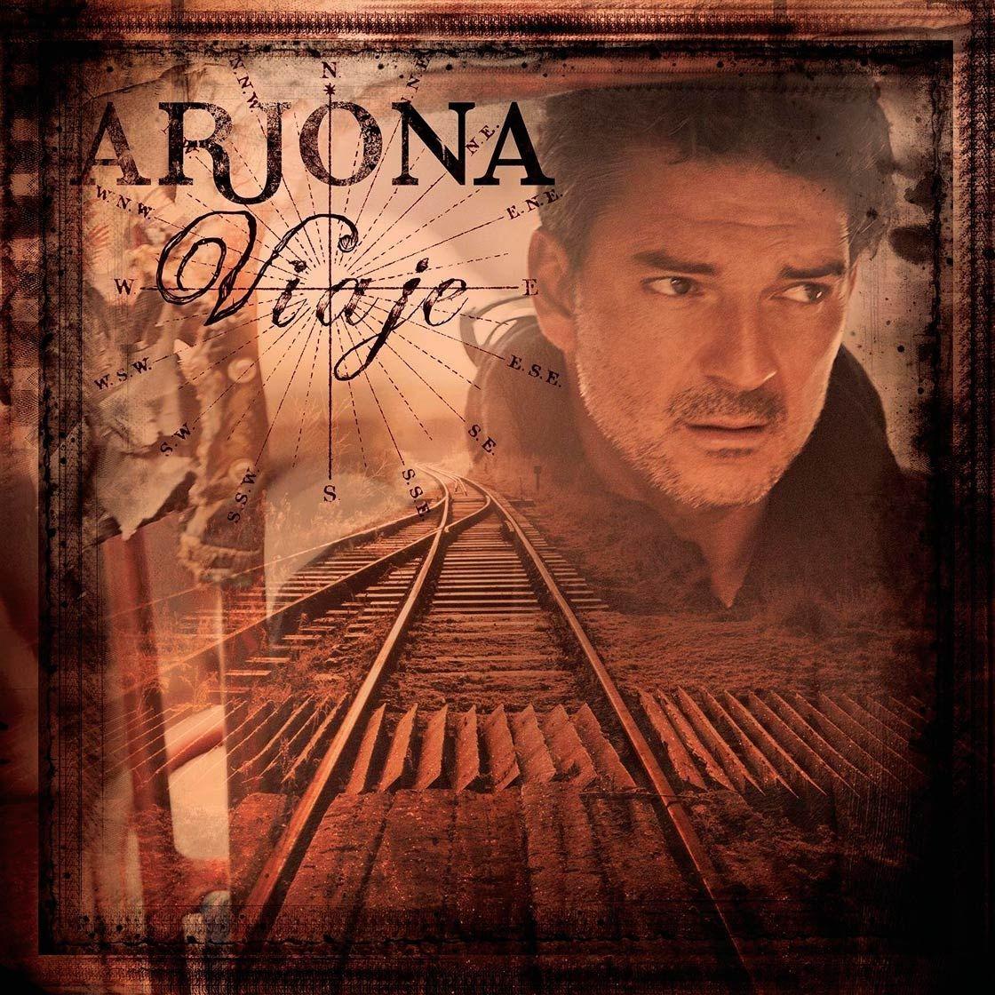 Portada de Álbum "Viaje", de Ricardo Arjona