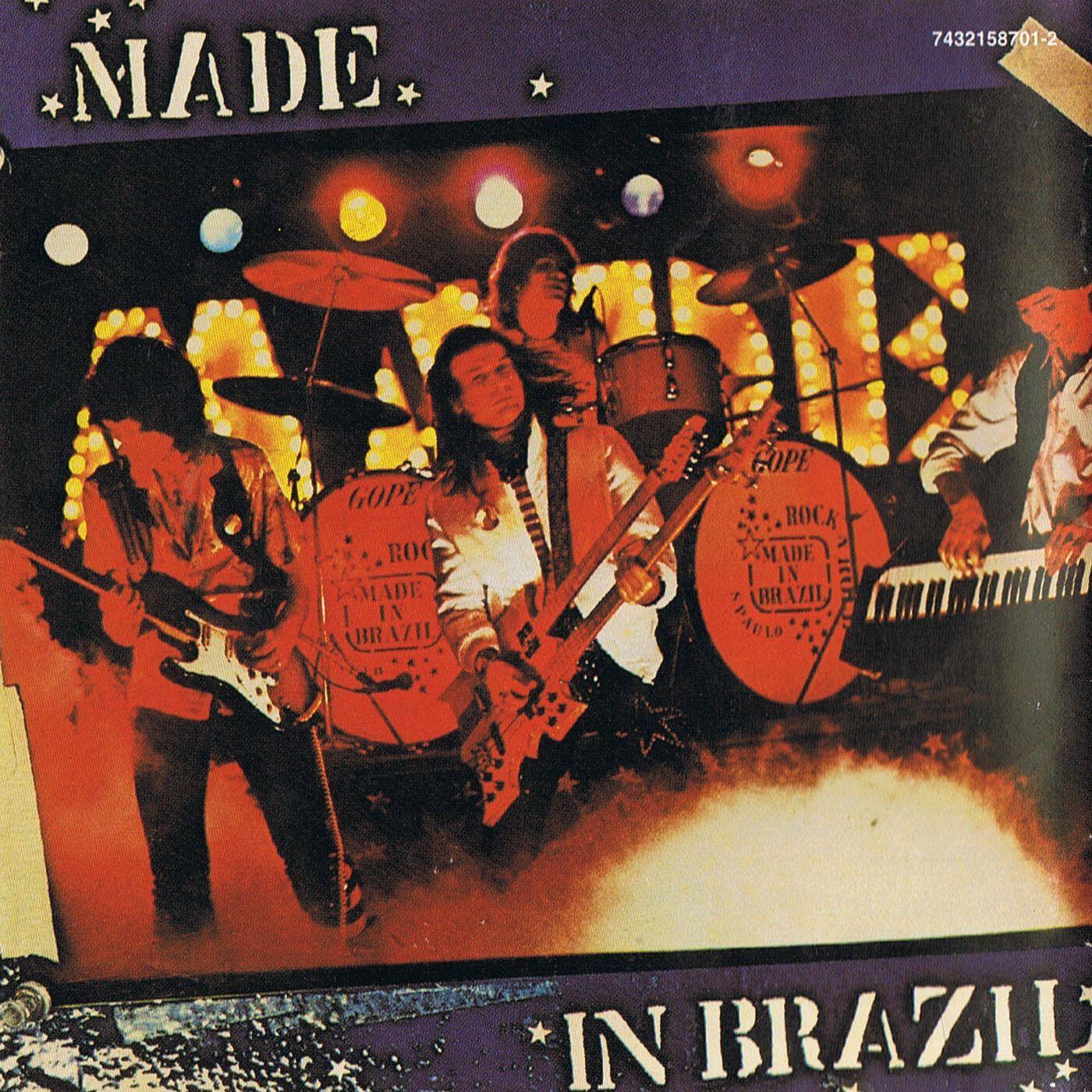 Portada de Álbum "Minha Vida É Rock 'n' Roll", de Made In Brazil